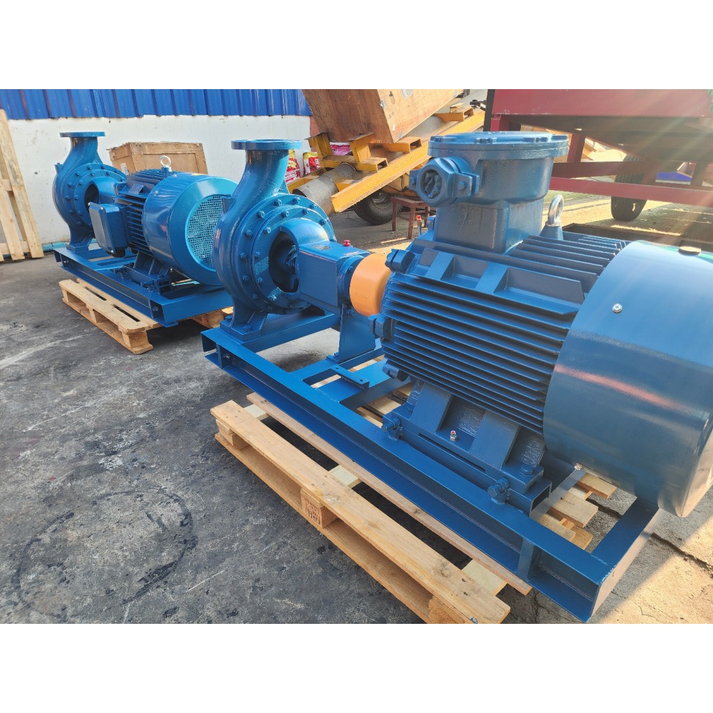 ปั๊มน้ำมอเตอร์ไฟฟ้า 8 นิ้ว End Suction pump