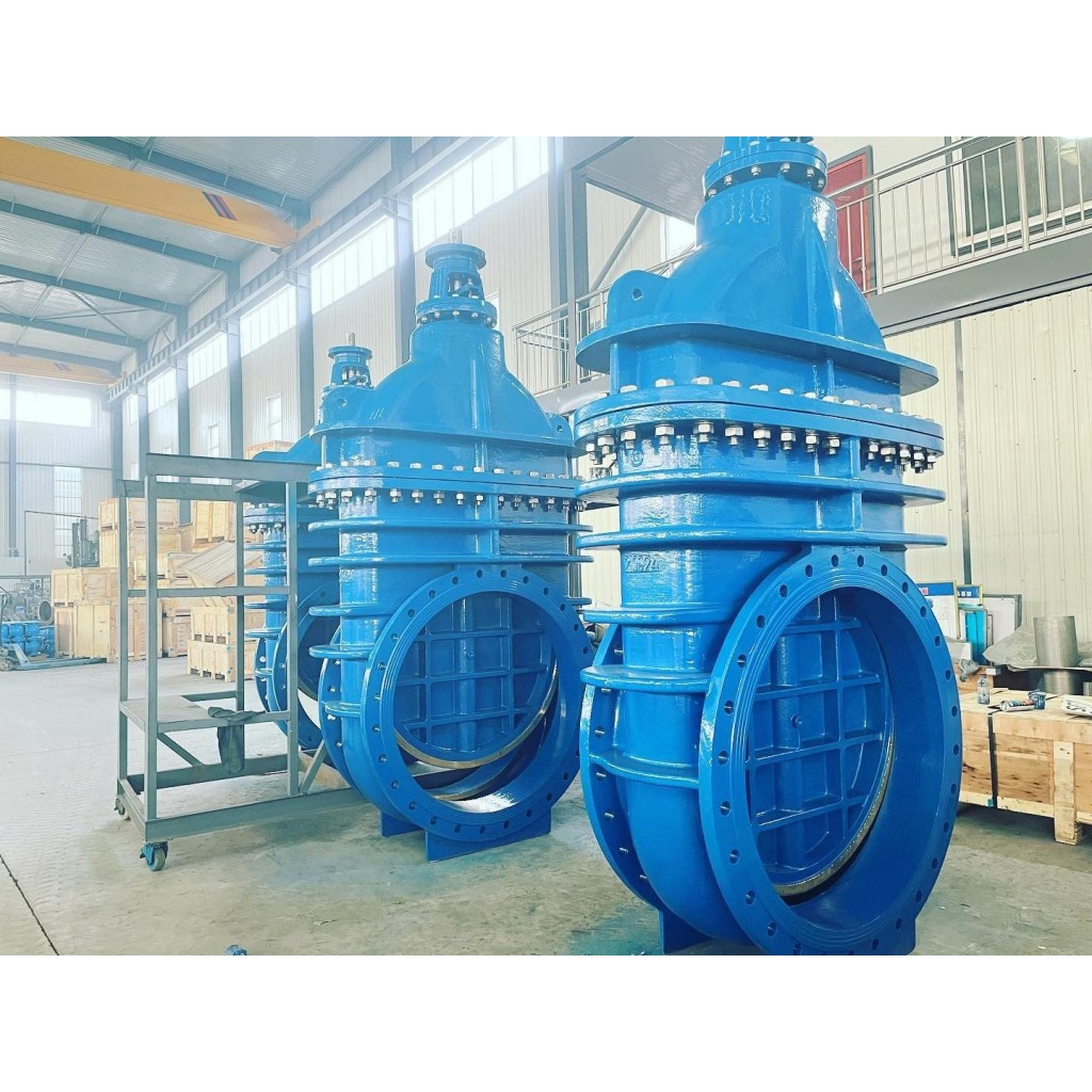 วาล์วประตูน้ำเหล็กหล่อ Gate valve