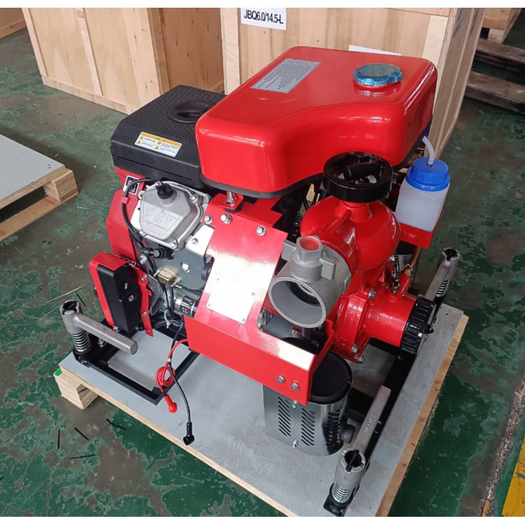 ปั๊มดับเพลิง Fire pump เบนซิน  27 Hp