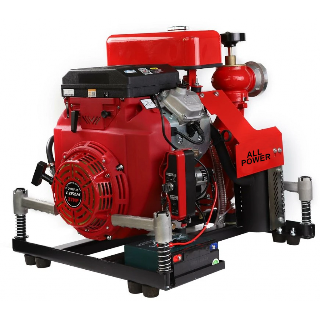 ปั๊มดับเพลิง Fire pump เบนซิน  27 Hp